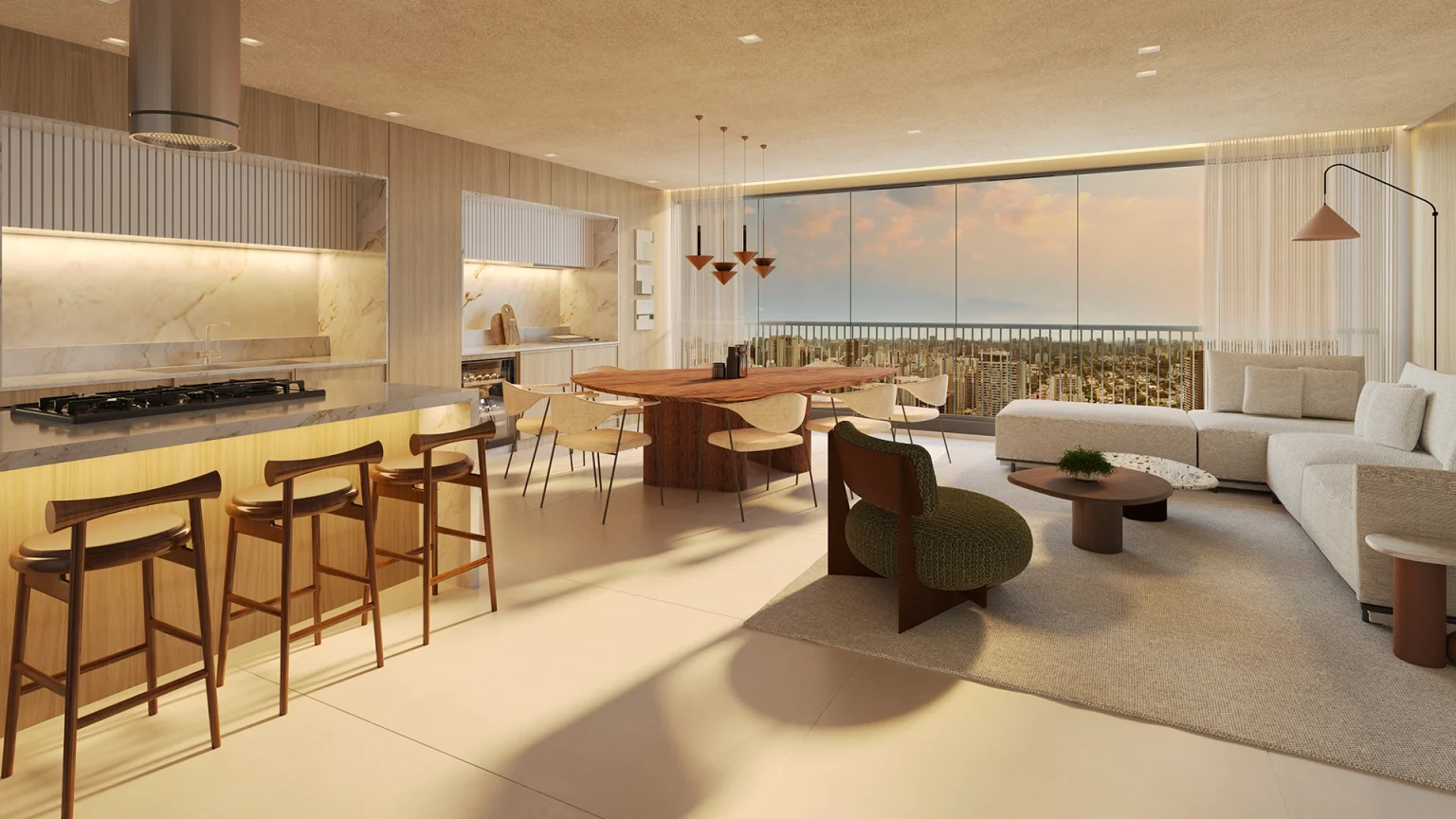 Perspectiva Living 145m²